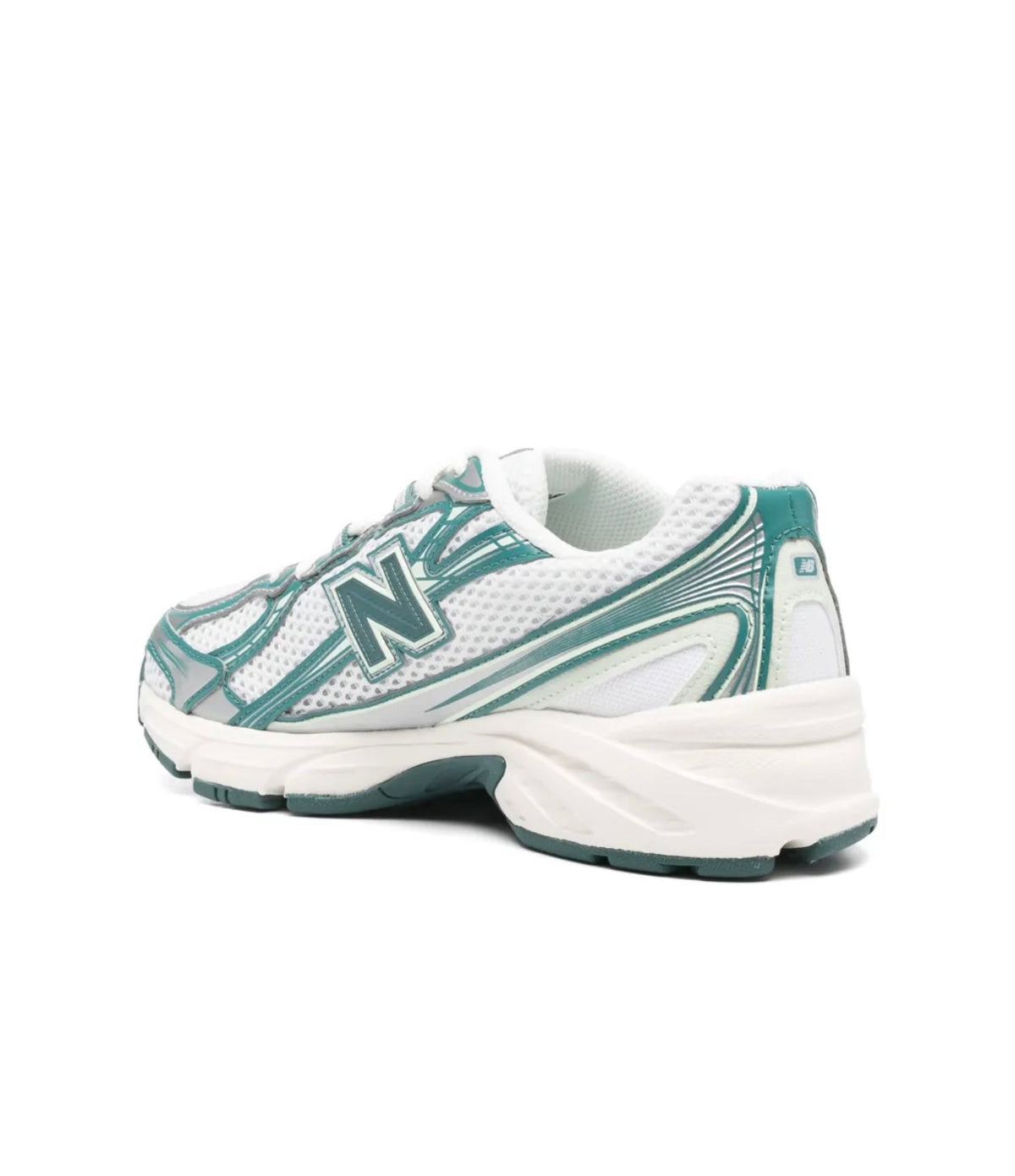 New Balance 740 White Turkiz - high-performance athletic footwear in White with advanced cushioning