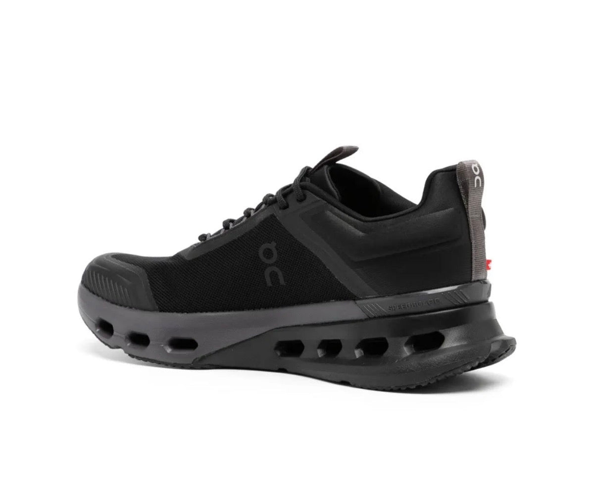 On Cloudnova Black - high-performance athletic footwear in Black with advanced cushioning