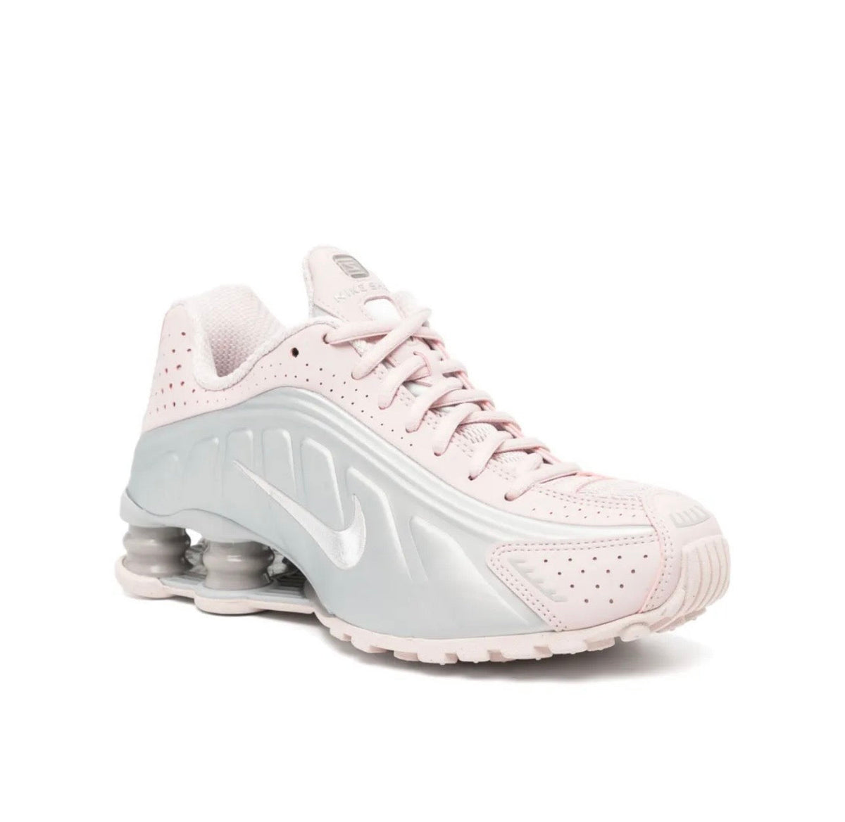 Nike Shox R4 Silver Pink - high-performance athletic footwear in Pink with advanced cushioning