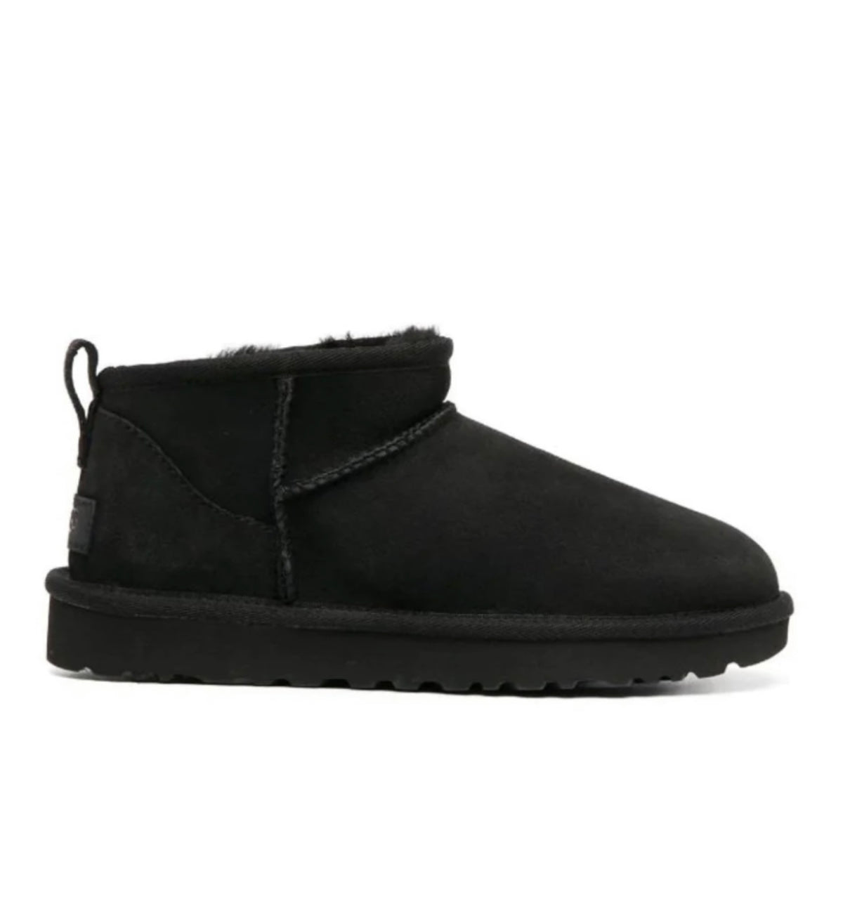 Ugg classic ultra mini ankle boots black - high-performance athletic footwear in Black with advanced cushioning