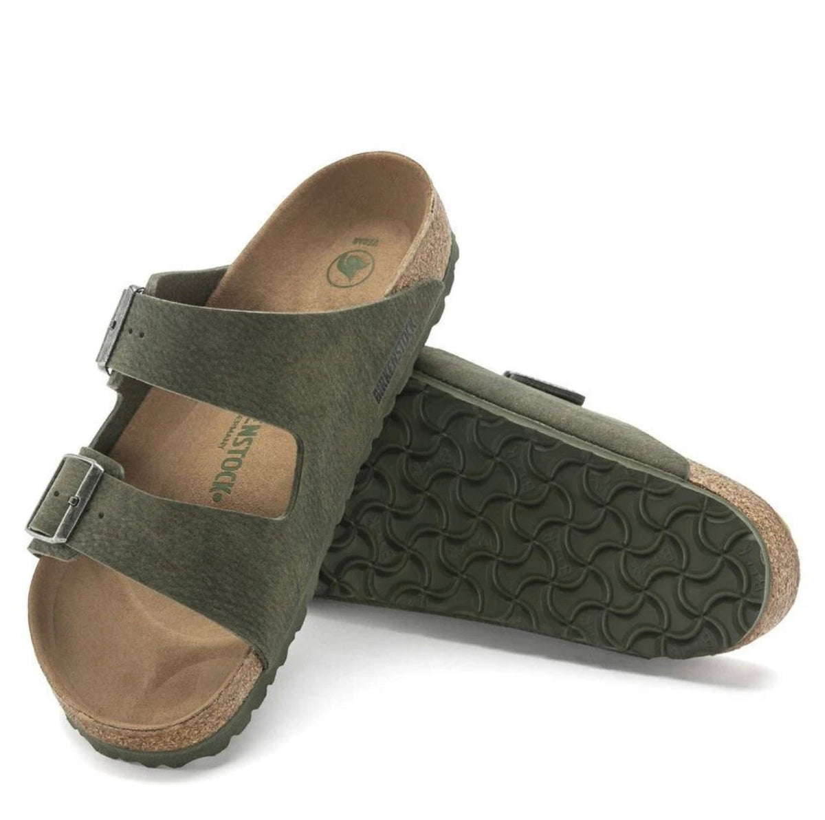 Birkenstock Sandals Dark Green - high-performance athletic footwear in Green with advanced cushioning