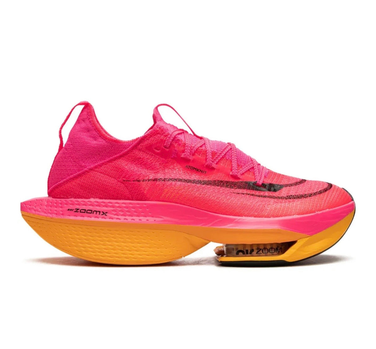 Nike ZOOMX Vaporfly pink orange - high-performance athletic footwear in Pink with advanced cushioning
