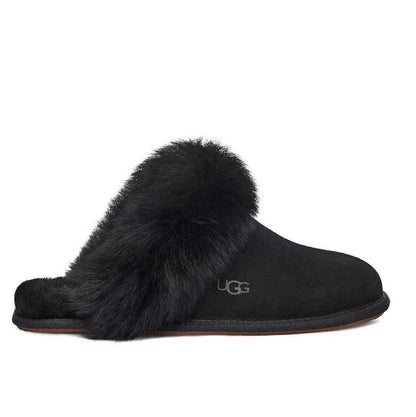 Ugg shearing - trim slippers black - high-performance athletic footwear in Black with advanced cushioning