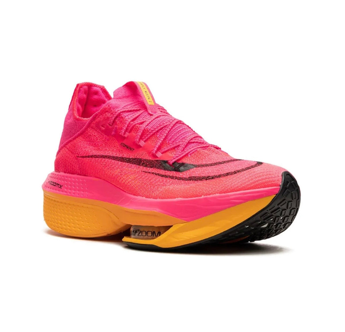 Nike ZOOMX Vaporfly pink orange - high-performance athletic footwear in Pink with advanced cushioning