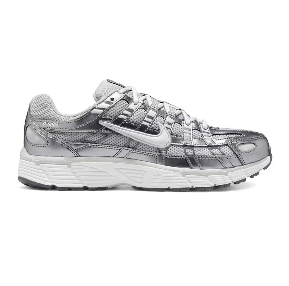 Nike P6000 silver - high-performance athletic footwear in Silver with advanced cushioning