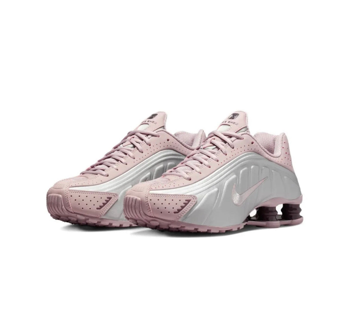 Nike Shox R4 Silver Pink - high-performance athletic footwear in Pink with advanced cushioning