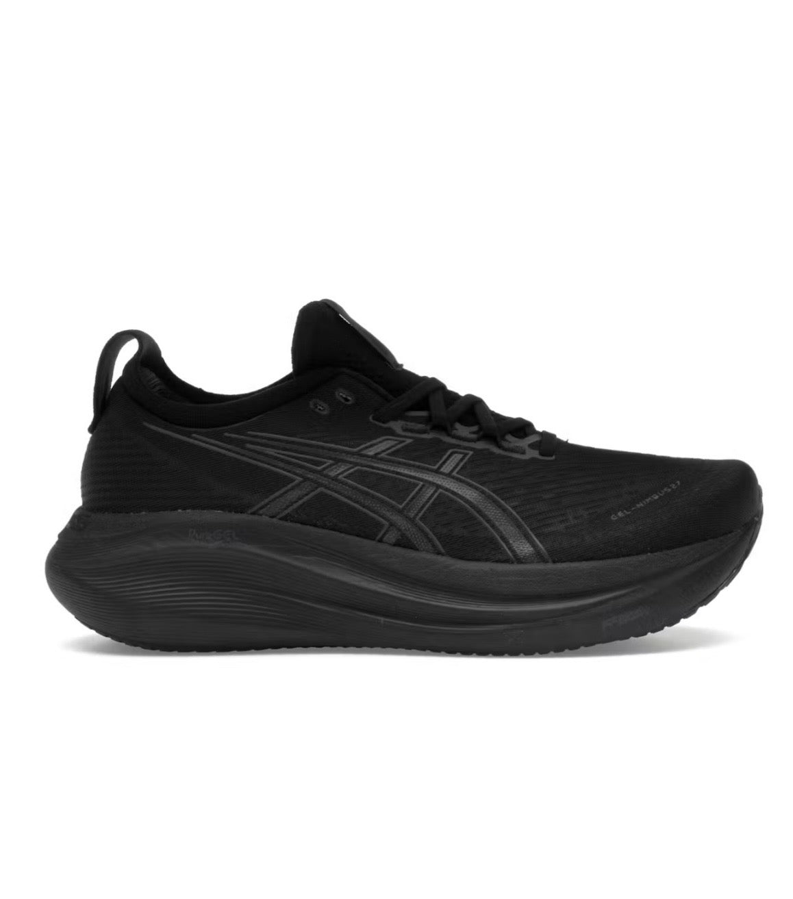 Asics Nimbus 27 Black - high-performance athletic footwear in Black with advanced cushioning