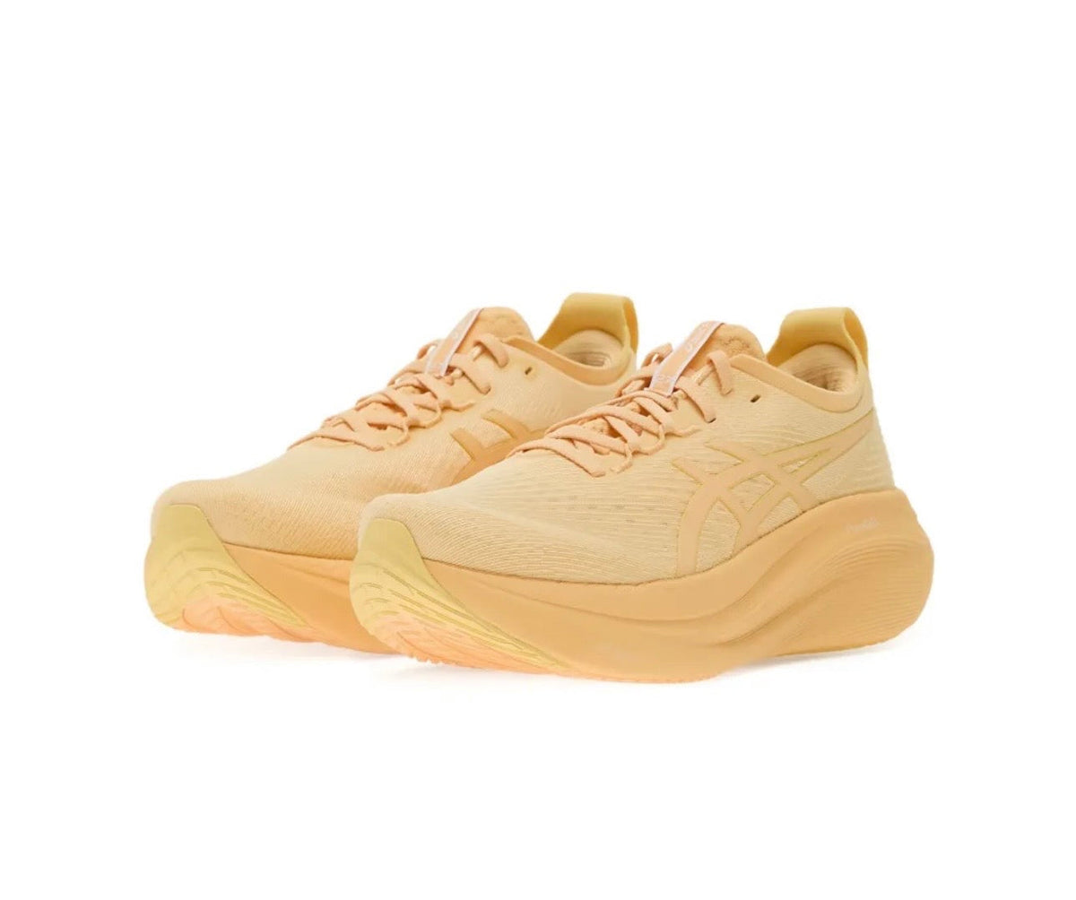 Asics Nimbus 27 Yellow - high-performance athletic footwear in Yellow with advanced cushioning