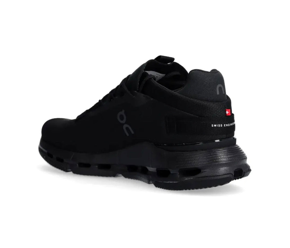 On Cloudnova Black - high-performance athletic footwear in Black with advanced cushioning