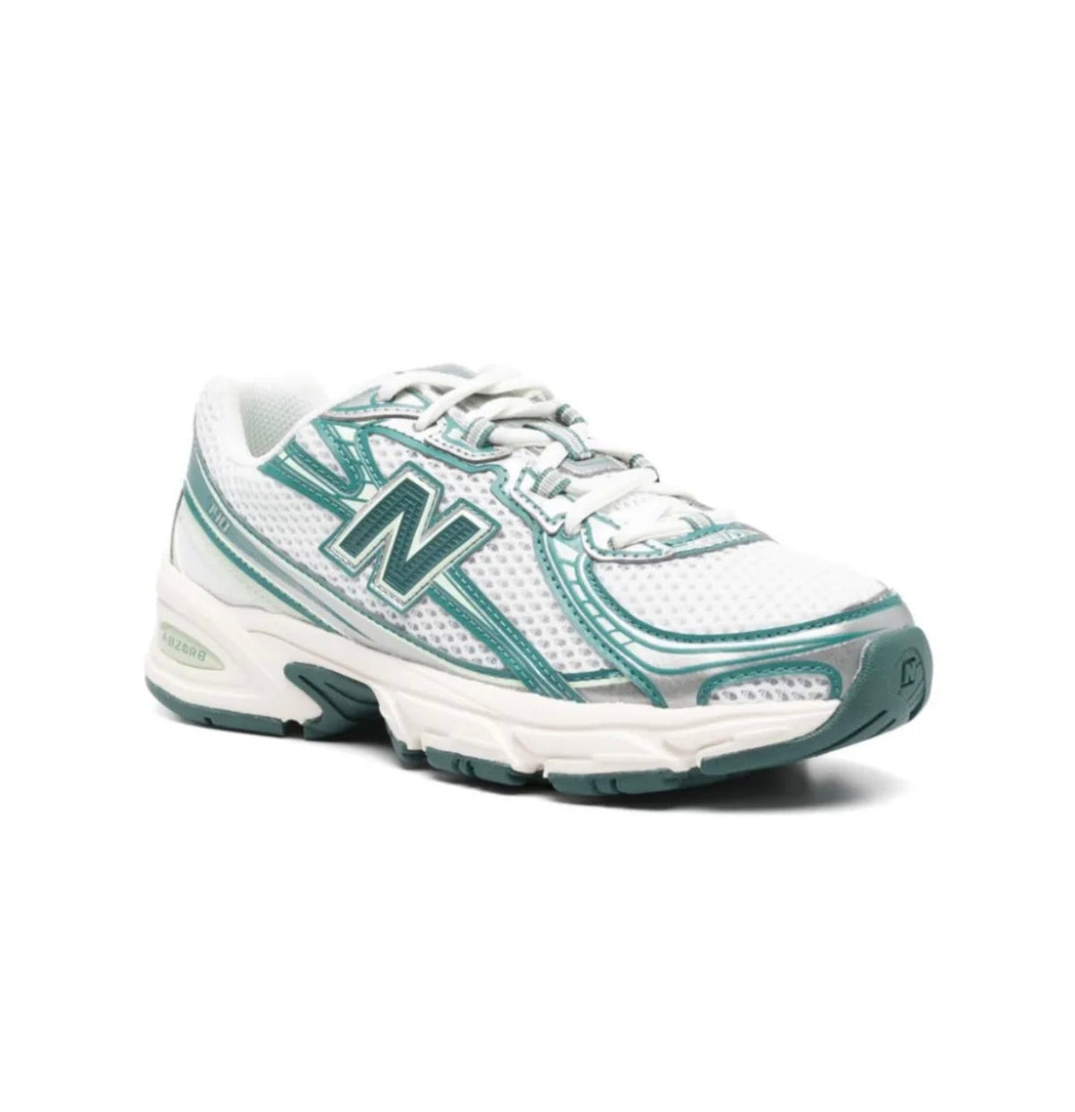 New Balance 740 White Turkiz - high-performance athletic footwear in White with advanced cushioning