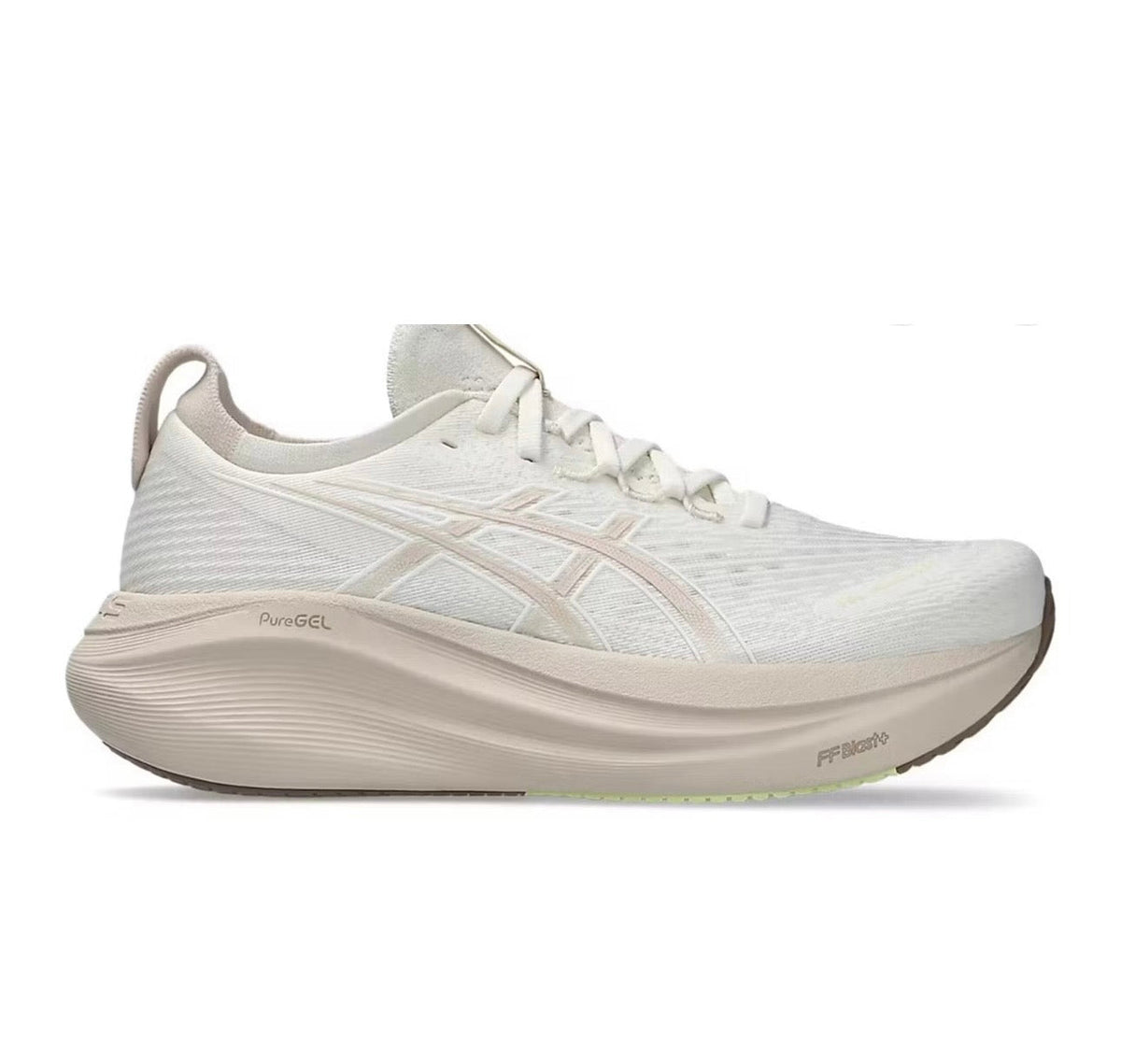 Asics Nimbus 27 Cream - high-performance athletic footwear with advanced cushioning