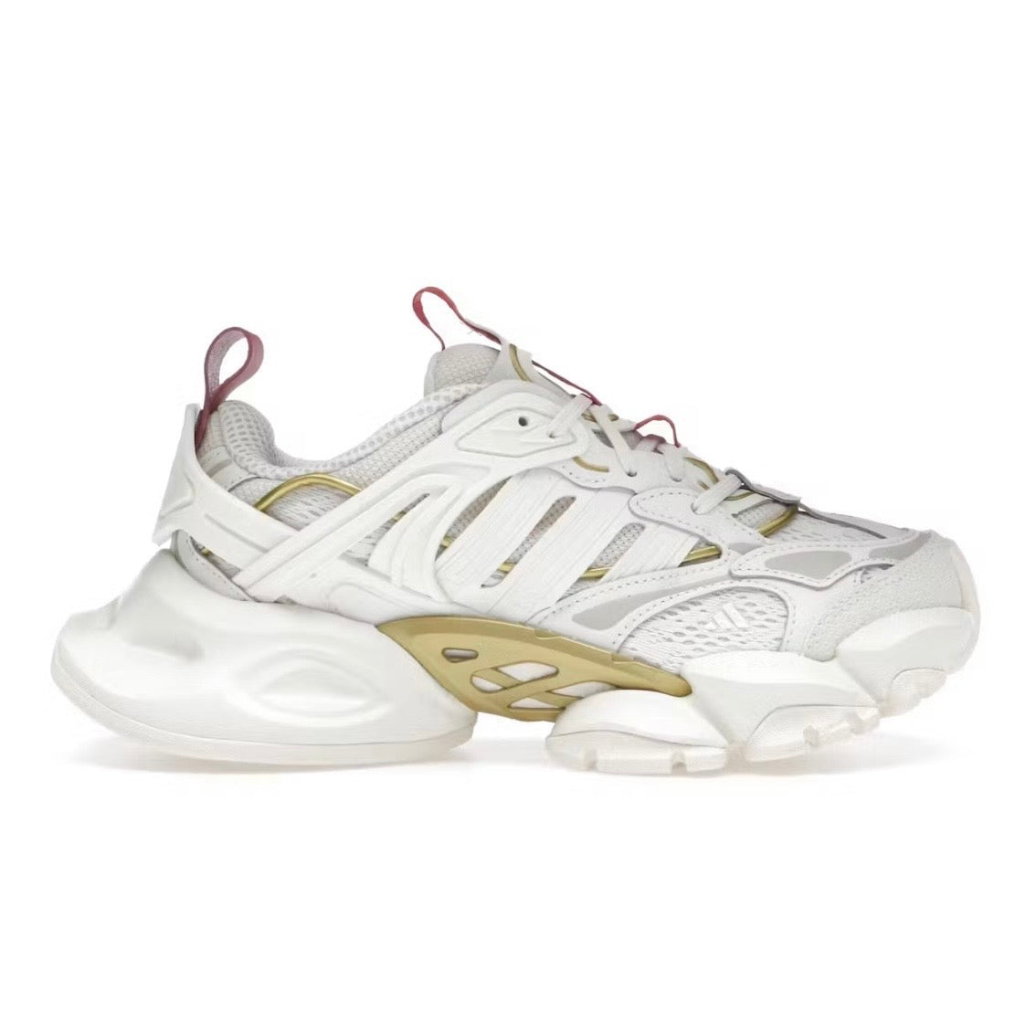 Adidas XLG White Gold Red - high-performance athletic footwear in White with advanced cushioning