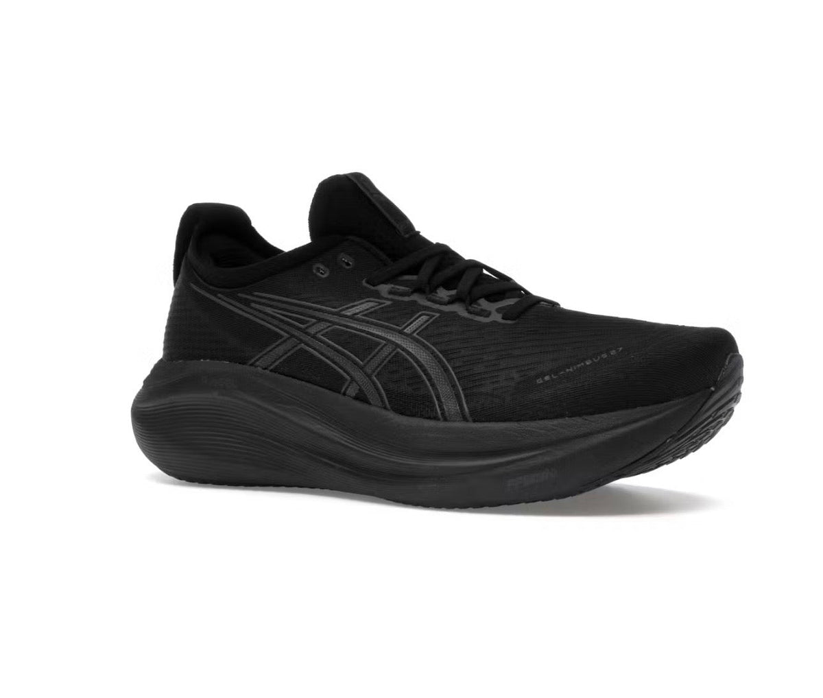Asics Nimbus 27 Black - high-performance athletic footwear in Black with advanced cushioning