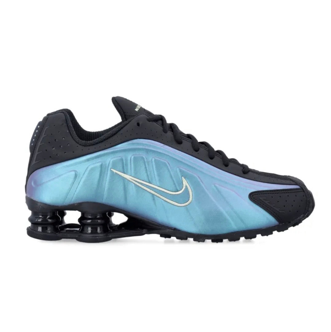 Nike Shox R4 Metallic Blue - high-performance athletic footwear in Blue with advanced cushioning
