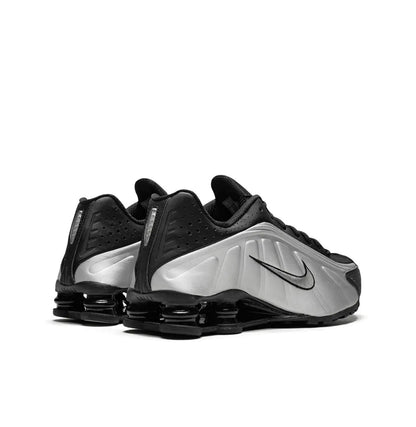 Nike Shox R4 Silver Black - high-performance athletic footwear in Black with advanced cushioning