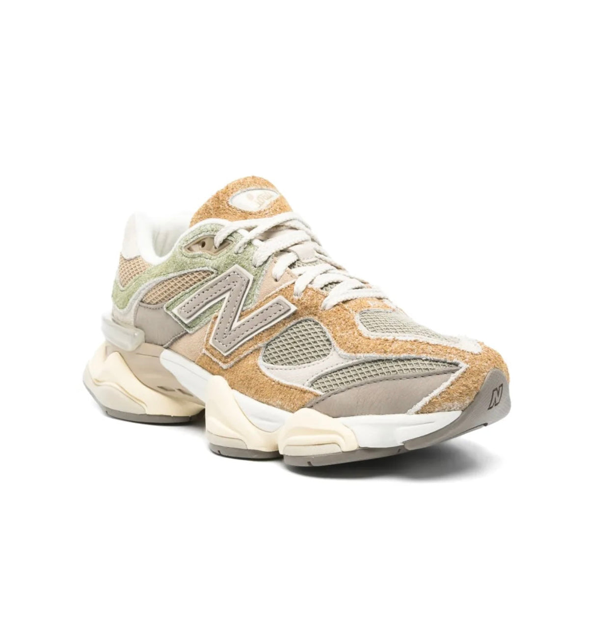New Balance 9060 green gray mustard - high-performance athletic footwear in Green with advanced cushioning