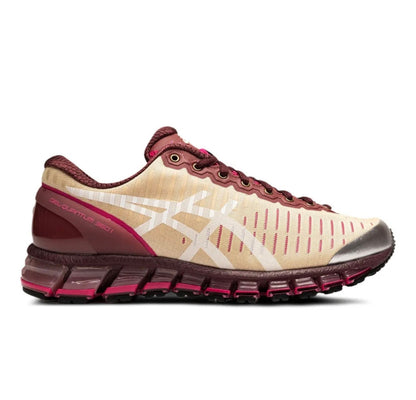 Asics GEL Quantum 360 yellow red - high-performance athletic footwear in Red with advanced cushioning