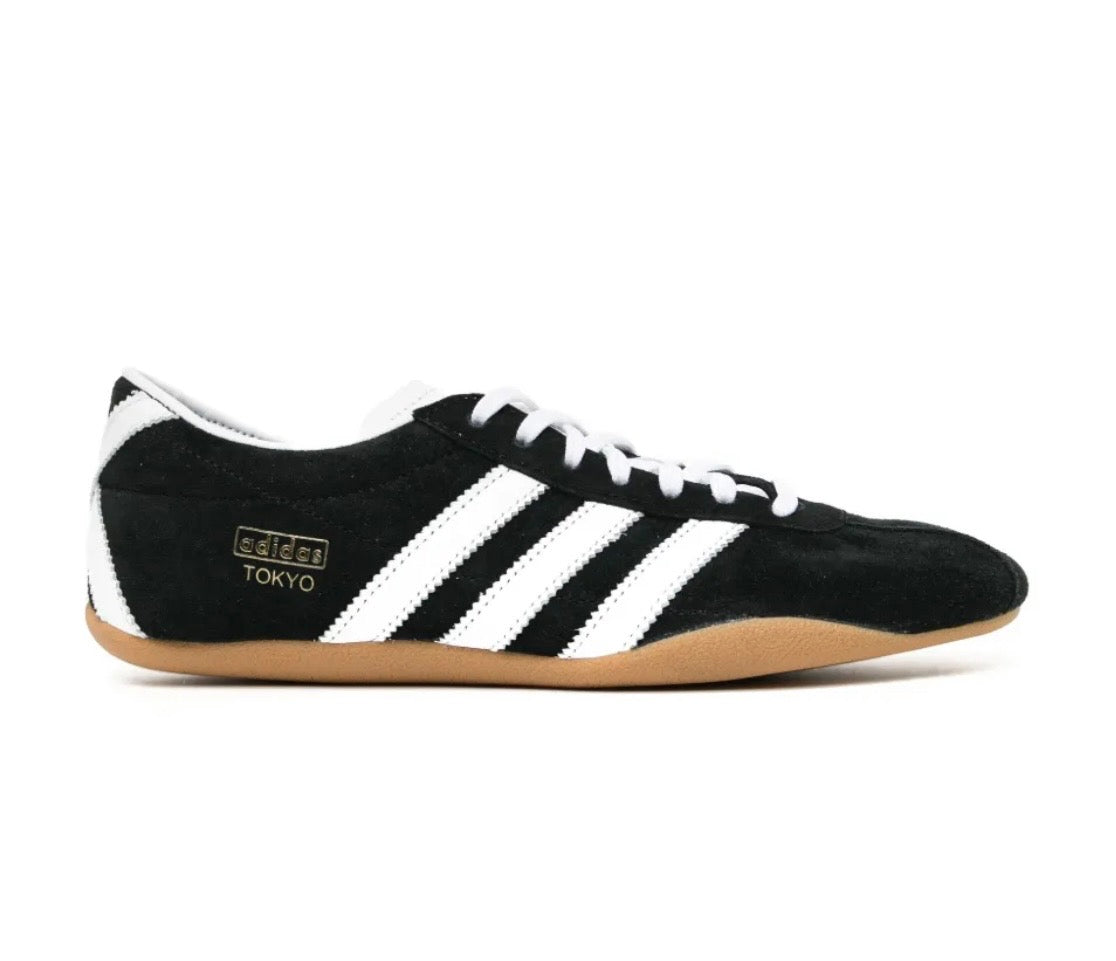 Adidas Tokyo suede black white - high-performance athletic footwear in Black with advanced cushioning