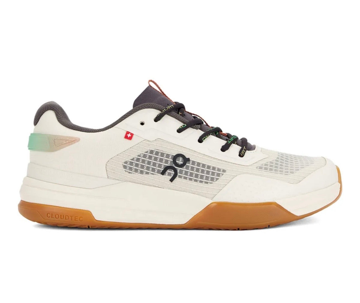 On The Roger Cream Brown Sole - high-performance athletic footwear in Brown with advanced cushioning