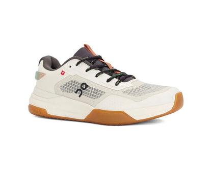 On The Roger Cream Brown Sole - high-performance athletic footwear in Brown with advanced cushioning