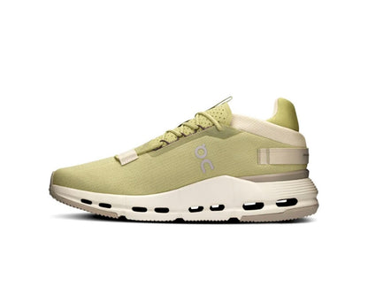 On Cloudnova Light Green - high-performance athletic footwear in Green with advanced cushioning