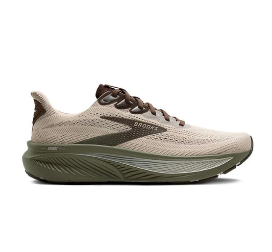 brooks Ghost Light Brown Green