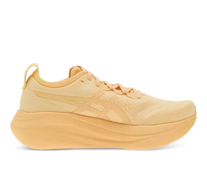Asics Nimbus 27 Yellow - high-performance athletic footwear in Yellow with advanced cushioning