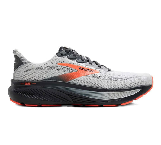brooks Ghost Grey Orange