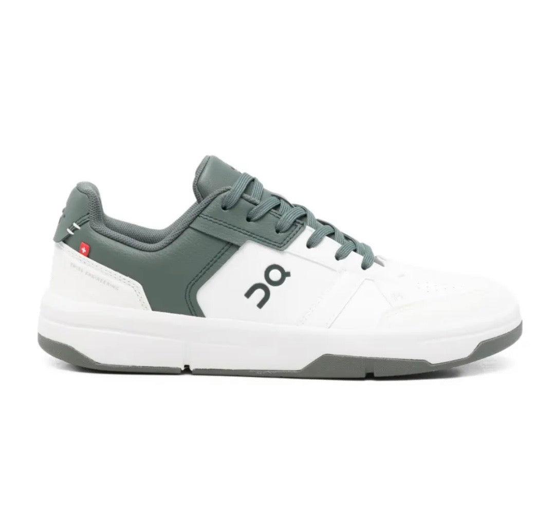 On The Roger White Green - high-performance athletic footwear in White with advanced cushioning