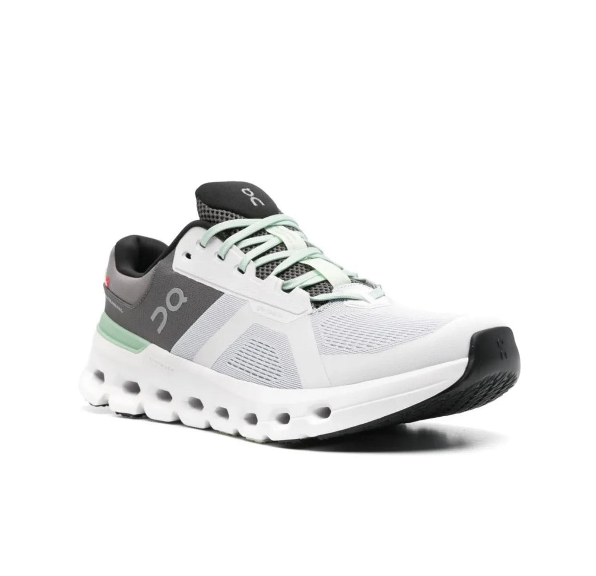 On Cloudrunner 2 Grey Green - high-performance athletic footwear in Green with advanced cushioning