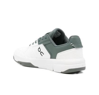 On The Roger White Green - high-performance athletic footwear in White with advanced cushioning