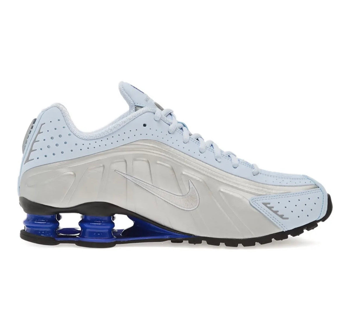 Nike Shox R4 l Cream Blue - high-performance athletic footwear in Blue with advanced cushioning