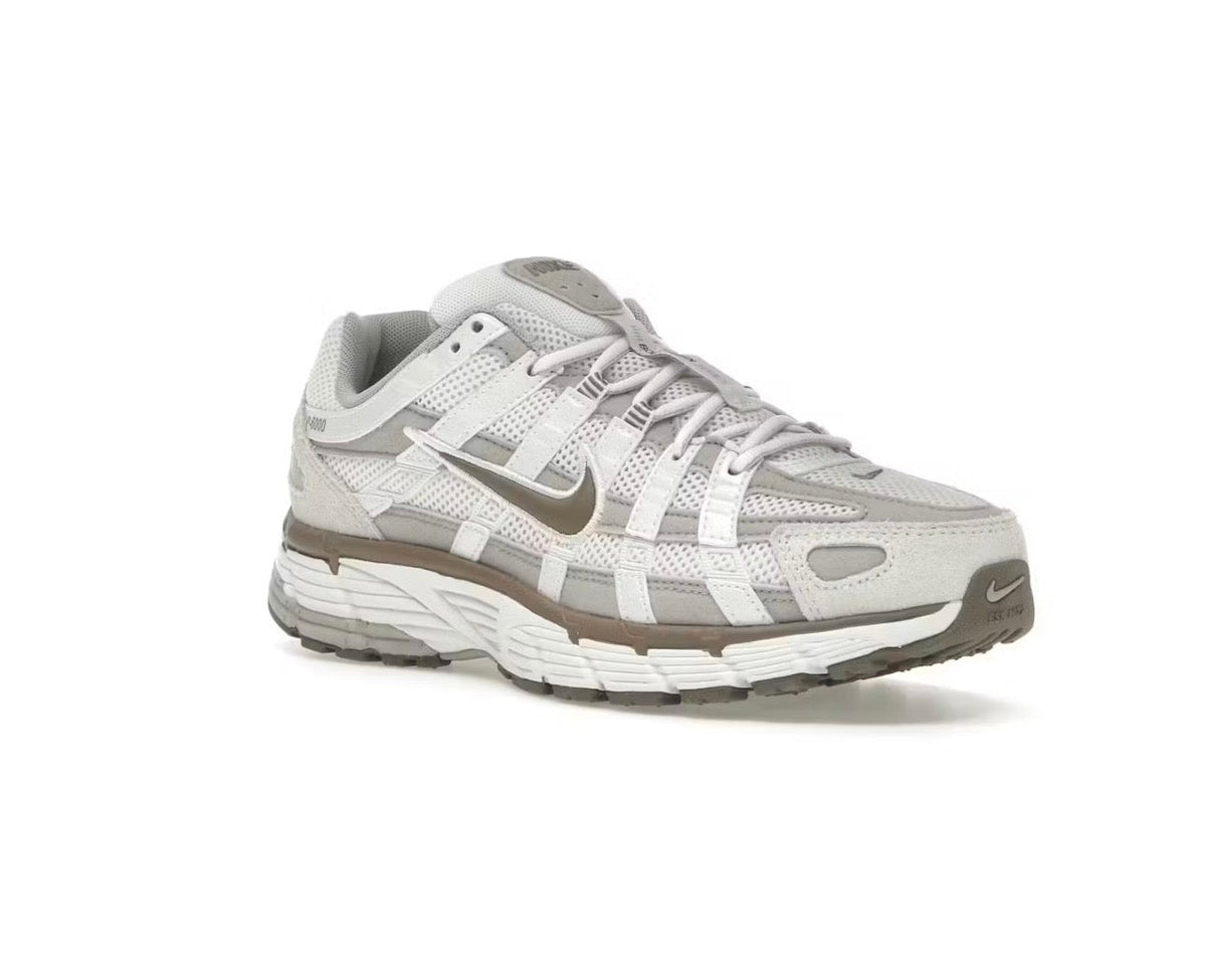 Nike P6000 white gray high-performance athletic footwear Gray