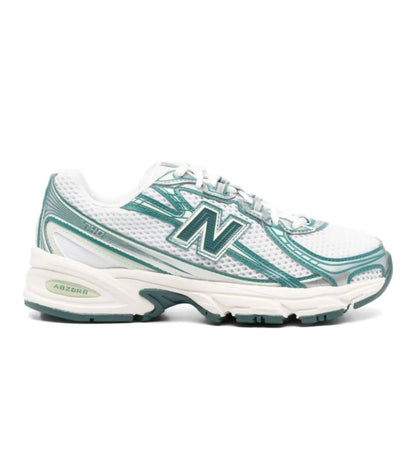 New Balance 740 White Turkiz - high-performance athletic footwear in White with advanced cushioning