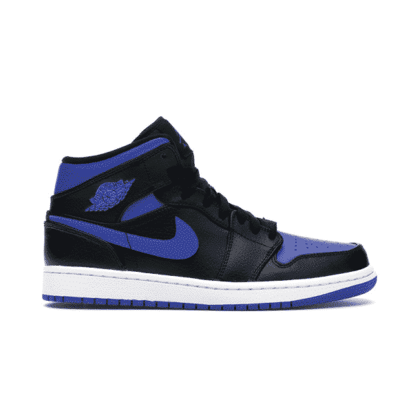 Air Jordan 1 Mid Royal - high-performance athletic footwear with advanced cushioning