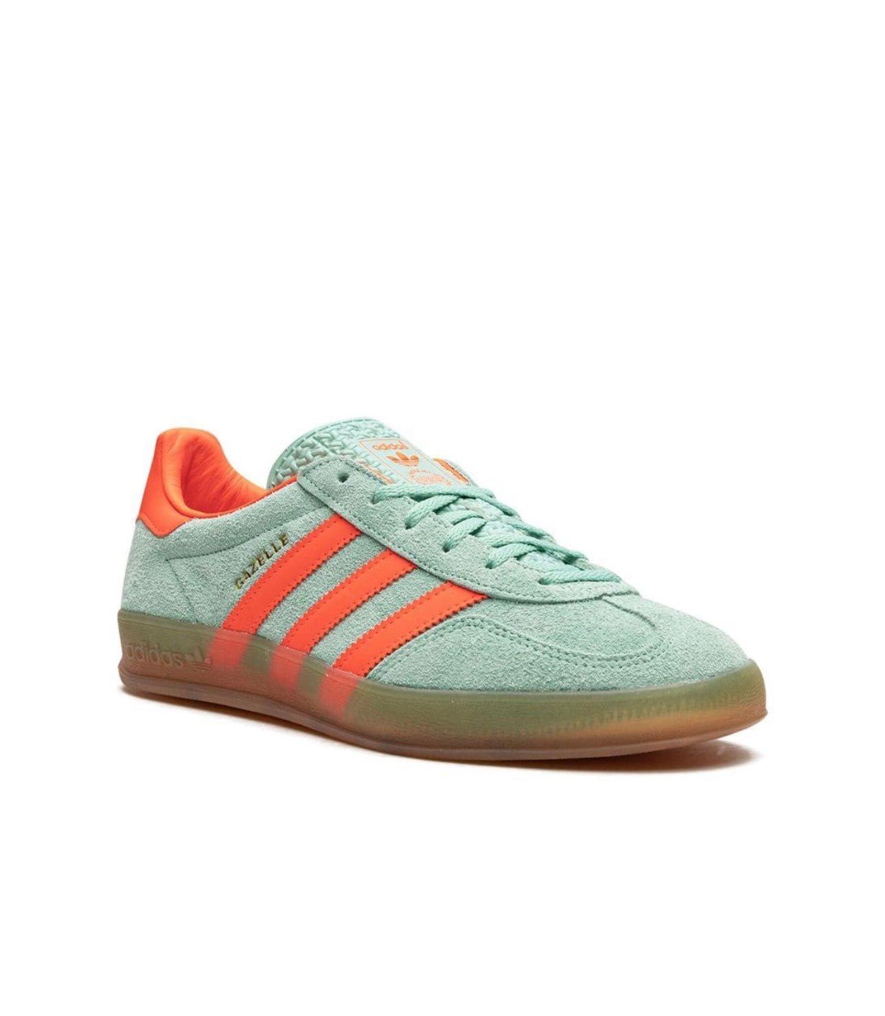Adidas gazelle Light Green peach - Sneakers Club EU | Authentic Sneakers Online  Nike, Adidas, Jordan & More
