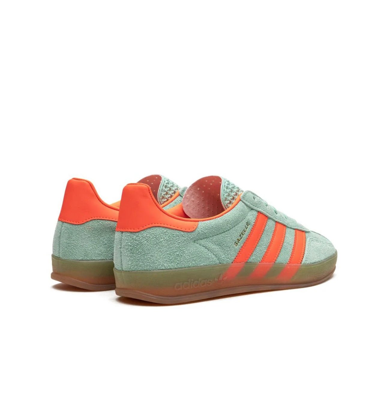 Adidas gazelle Light Green peach - Sneakers Club EU | Authentic Sneakers Online  Nike, Adidas, Jordan & More