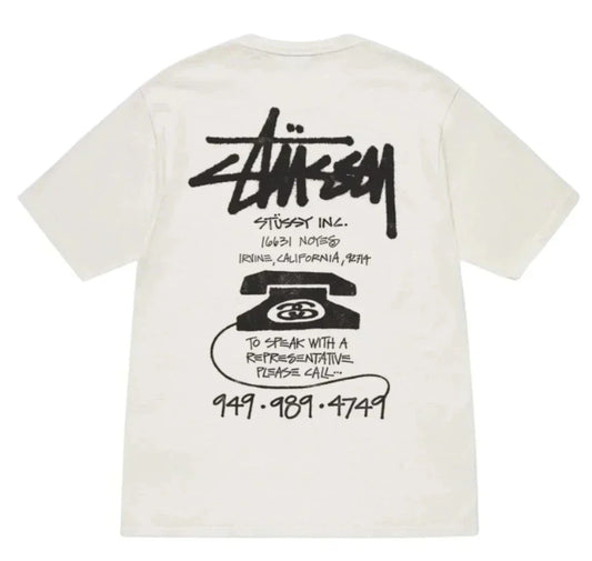Stussy T-shirt Old Phone Pig