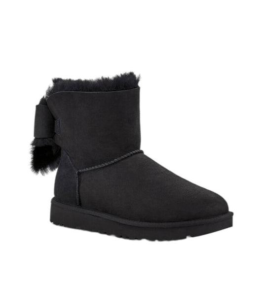 Ugg mini Bailey bow II boots black - Sneakers Club EU | Authentic Sneakers Online  Nike, Adidas, Jordan & More