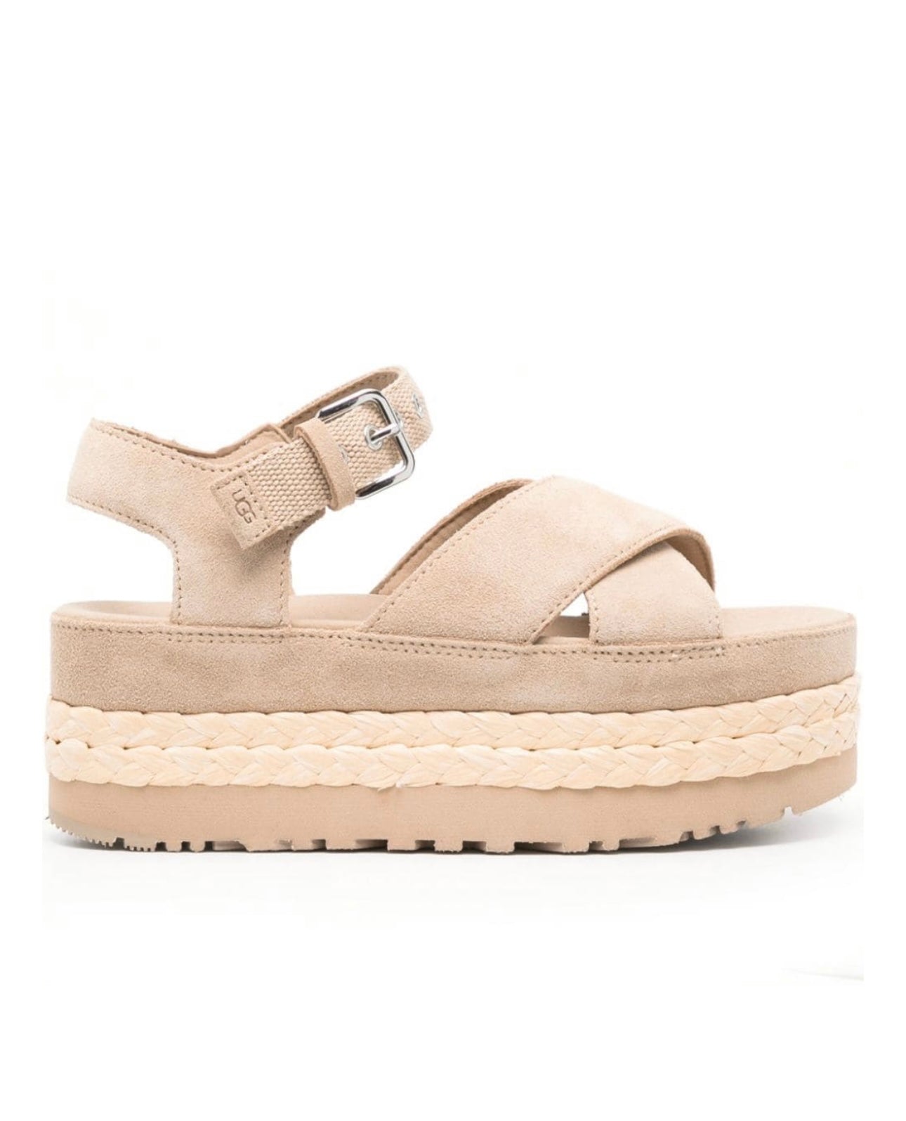 Ugg Platform Cream Sandals - Sneakers Club EU | Authentic Sneakers Online  Nike, Adidas, Jordan & More