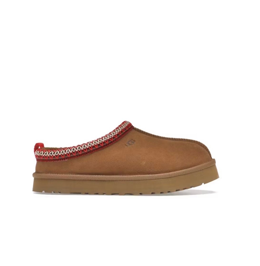 Ugg Tasman suede slippers brown red - Sneakers Club EU